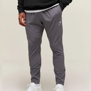 Gymshark Joggers Men's Medium Arrival Woven Joggers Gray Workout Athletic Sports